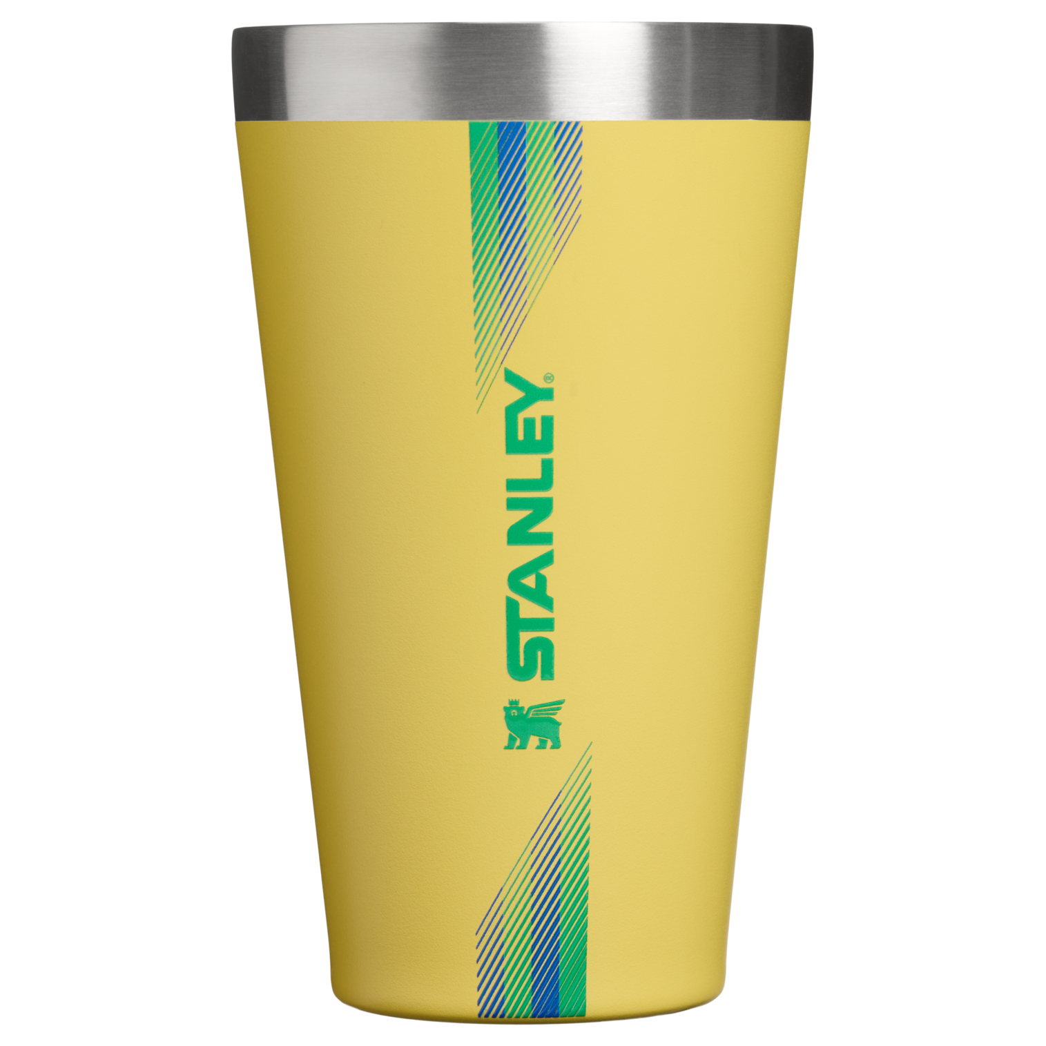 Stanley 1913 Country Collection Stacking Pint 16 OZ in Team Yellow Green