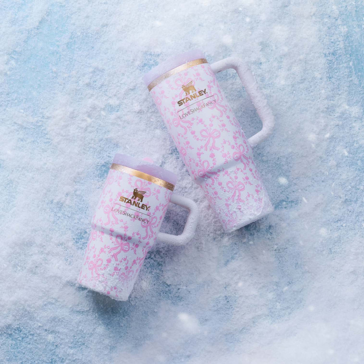 Stanley 1913 Stanley 1913 x LoveShackFancy Holiday The Quencher® Details ProTour Tumbler Set 2-pack in Coquette Bow Chantilly | View 9