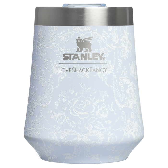 Stanley 1913 Stanley 1913 x LoveShackFancy Holiday Reserve Wine Tumbler 11 OZ in Toscana Toile Alpine Blue