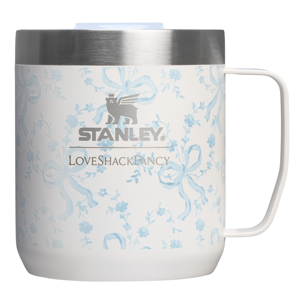 Stanley 1913 Stanley 1913 x LoveShackFancy Holiday The Everyday Cocoa Set in Coquette Bow Winter Ice | View 7