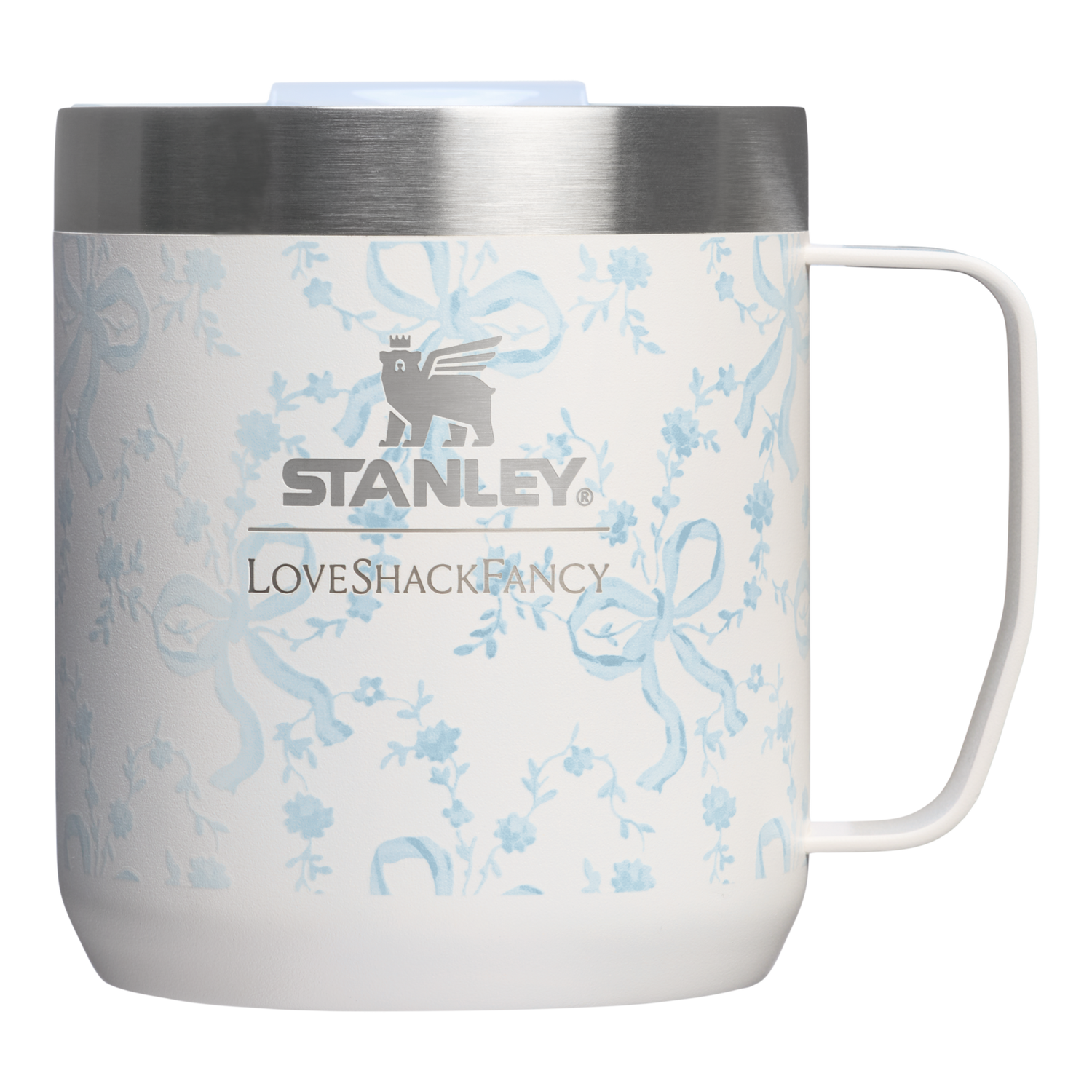 Stanley 1913 Stanley 1913 x LoveShackFancy Holiday The Everyday Cocoa Set in Coquette Bow Winter Ice | View 7