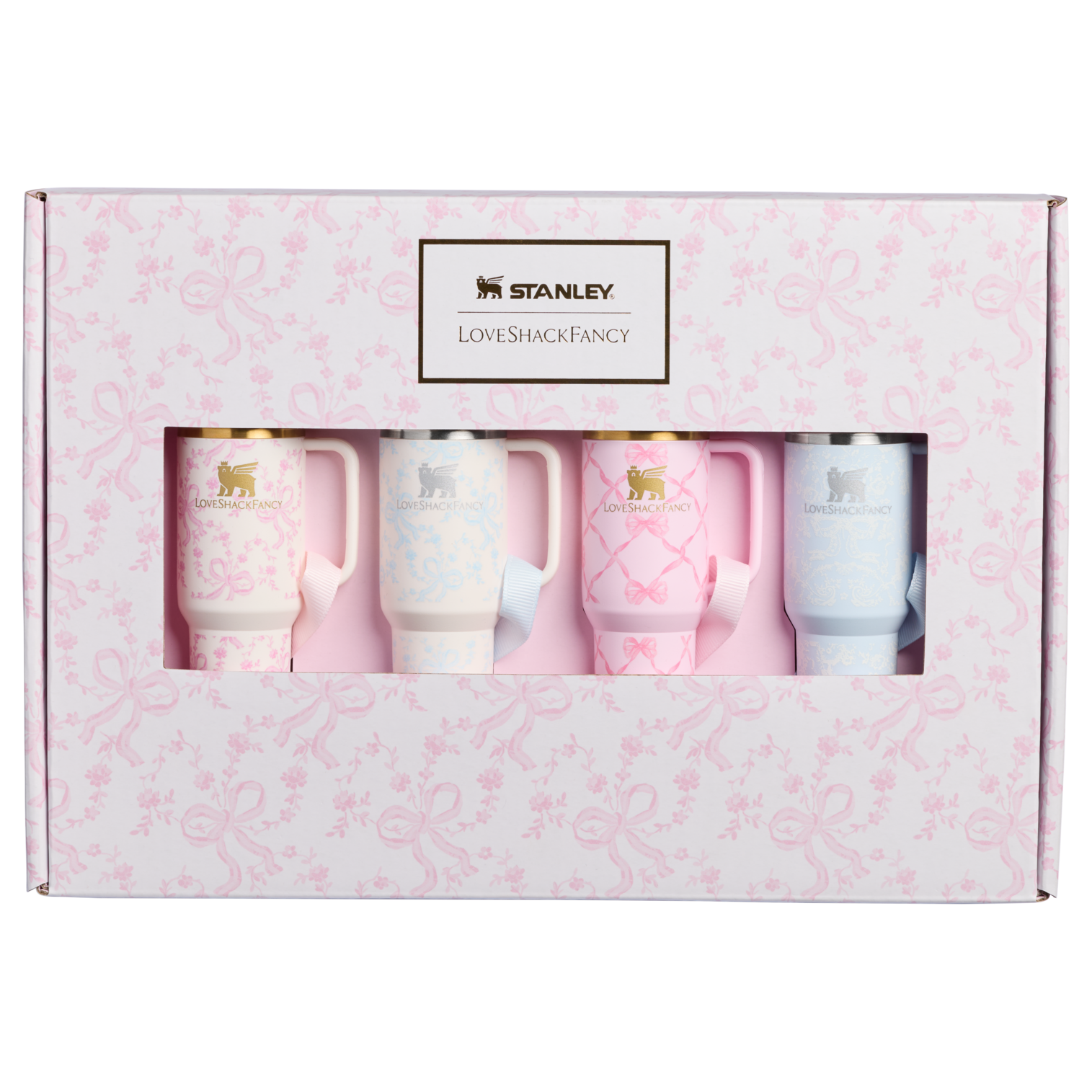 Stanley 1913 Stanley 1913 x LoveShackFancy Holiday Quencher® ProTour Ornament Set in Multi Color Pk