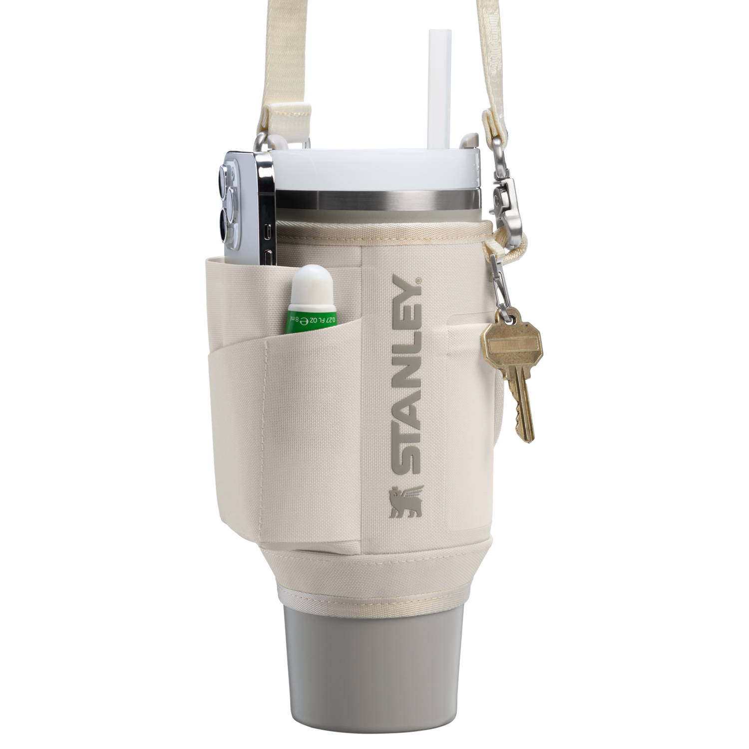 Stanley 1913 The All Day 30 OZ Quencher Carry-All 0.88 L in Cream | View 1