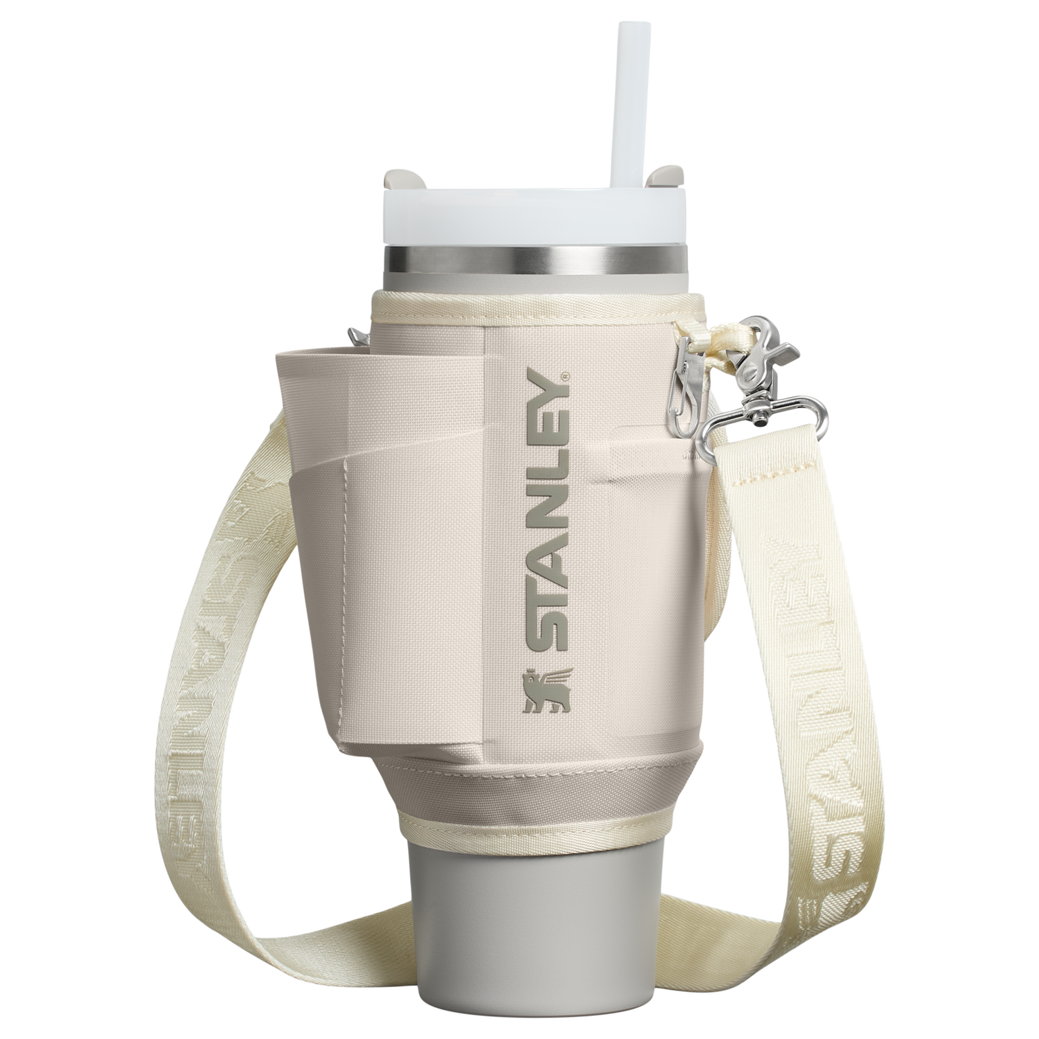 Stanley 1913 The All Day 30 OZ Quencher Carry-All 0.88 L in Cream | View 1