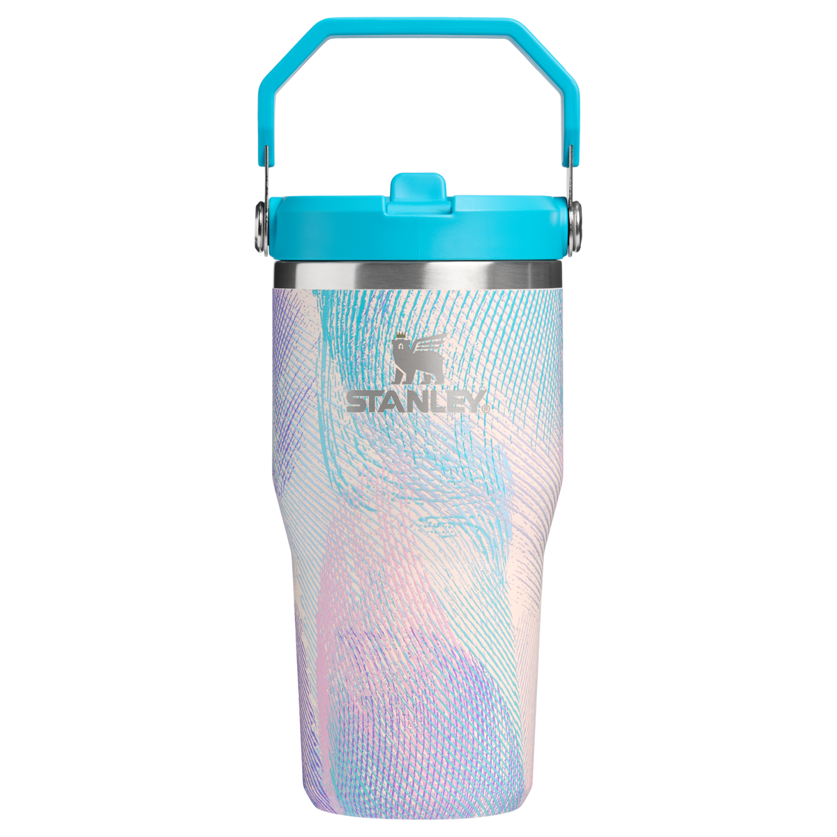 Stanley 1913 The IceFlow Flip Straw Tumbler 20 OZ 0.6 L in Sea Glass Plume