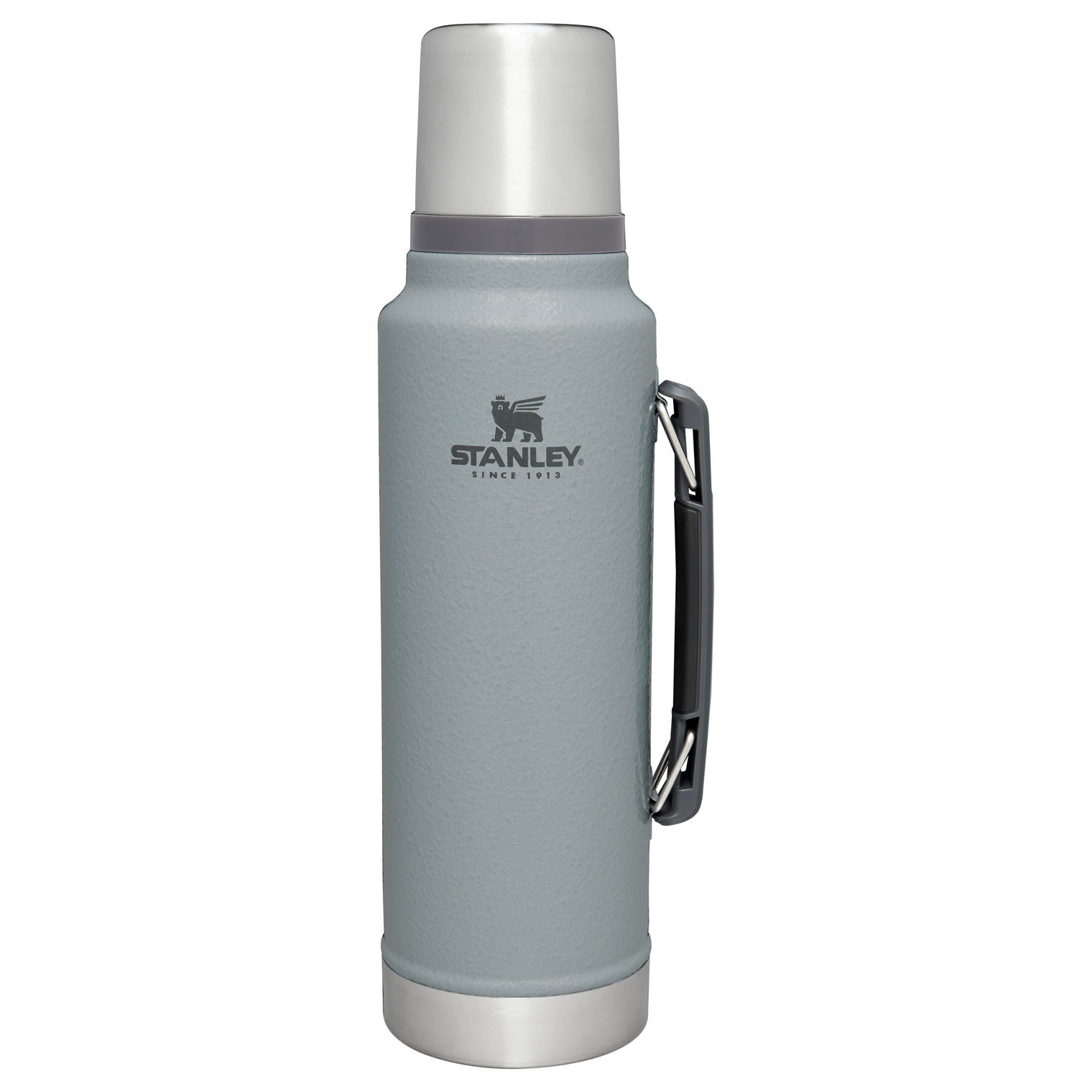 Stanley 1913 Classic Legendary Bottle 1.5 QT 1.4 L in Hammertone Silver