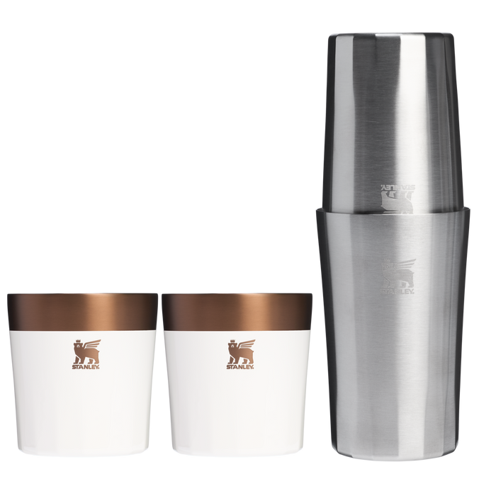 Stanley 1913 The Lifted Spirits Prismatic™ Craft Cocktail Set 6 OZ & 12 OZ in Gilded Marshmallow