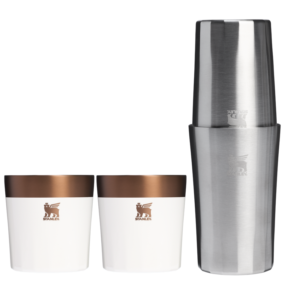Stanley 1913 The Lifted Spirits Prismatic™ Craft Cocktail Set 6 OZ & 12 OZ in Gilded Marshmallow