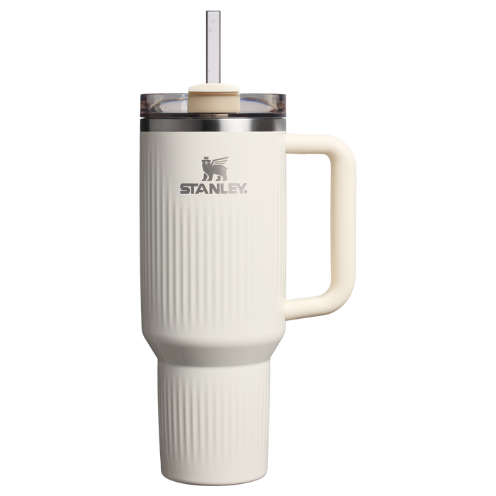 Stanley 1913 The Quencher® H2.0 Fluted Tumbler 40 OZ 1.18 L in Cream Gloss