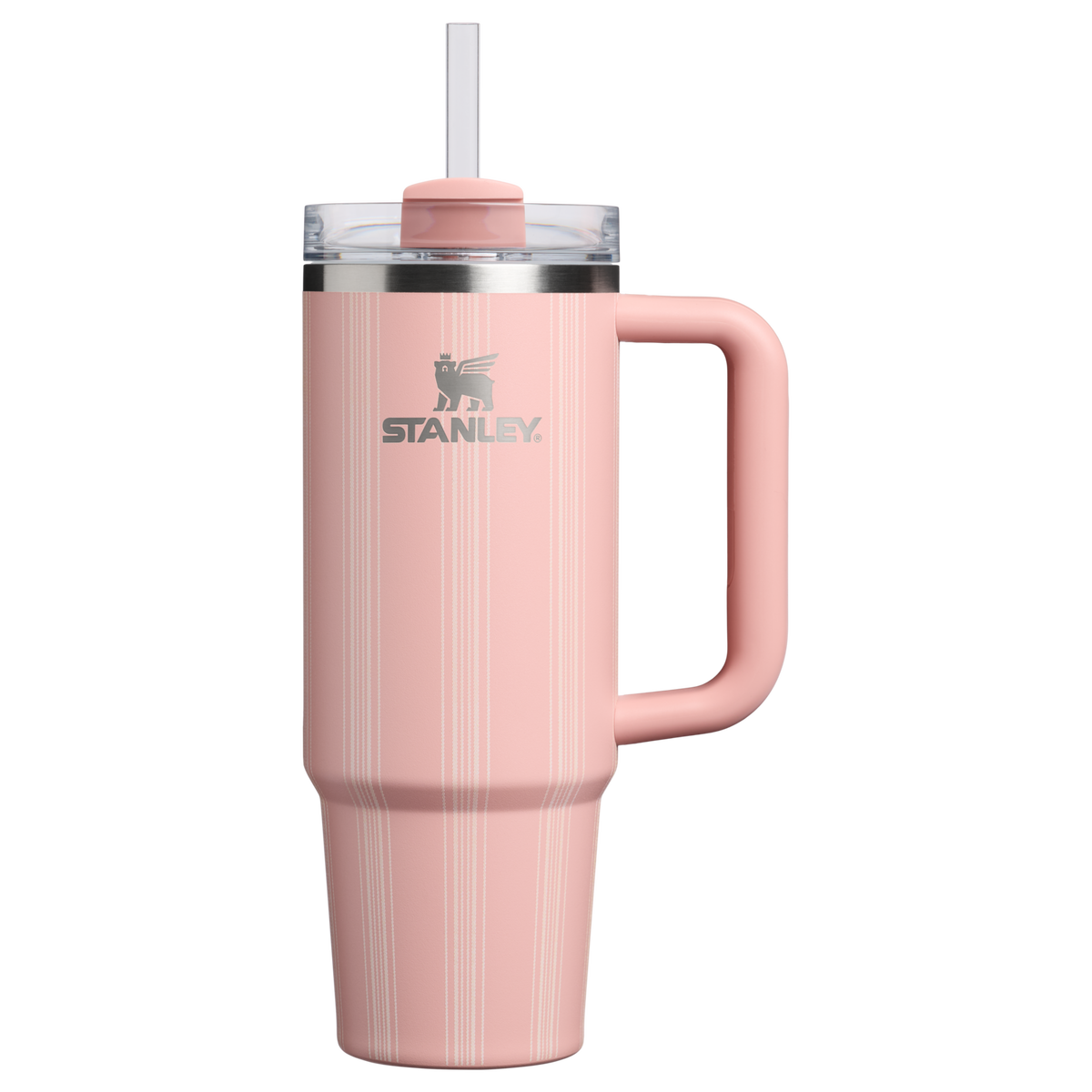 Stanley 1913 The Quencher H2.0 Flowstate™ Tumbler 30 OZ in Peach Rose Picnic Stripe