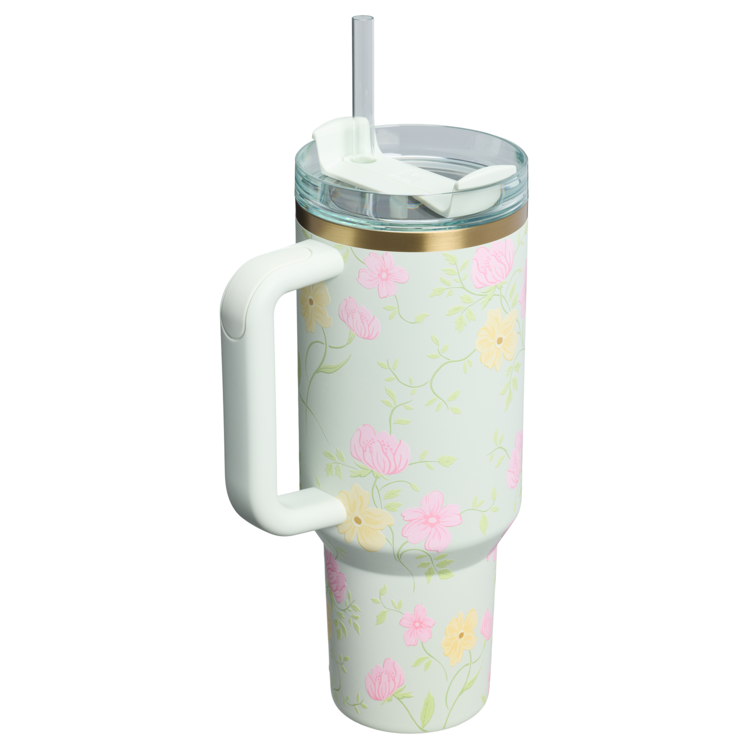 Stanley 1913 The Easter Quencher H2.0 Flowstate™ Tumbler 40 OZ 1.18 L in Spring Blossoms | View 1