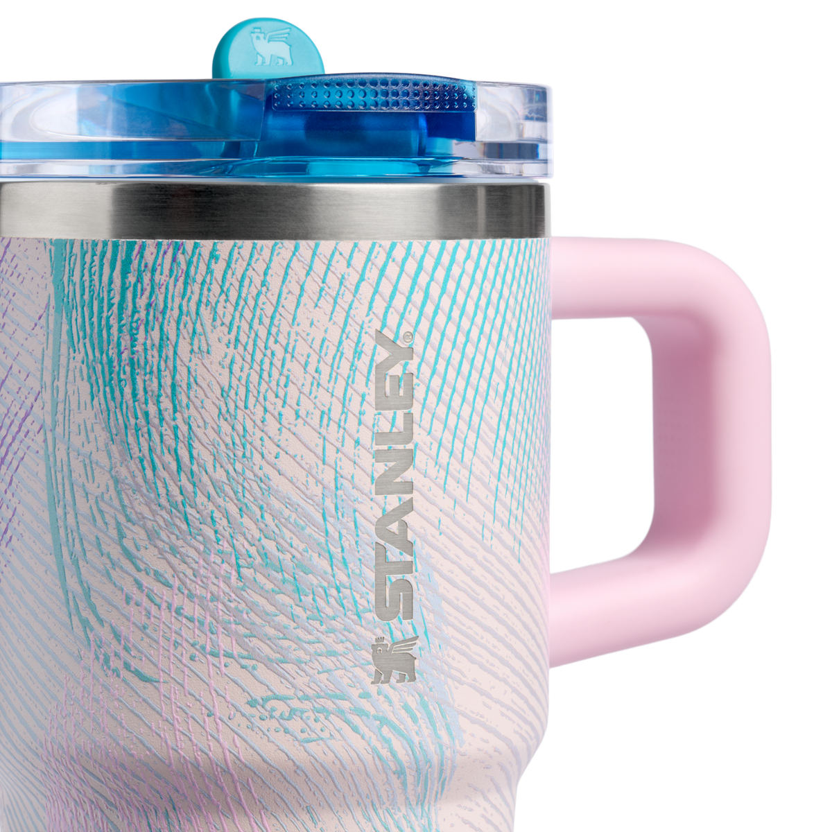 Stanley 1913 The Quencher ProTour Flip Straw Tumbler 20 OZ 0.6 L in Sea Glass Plume