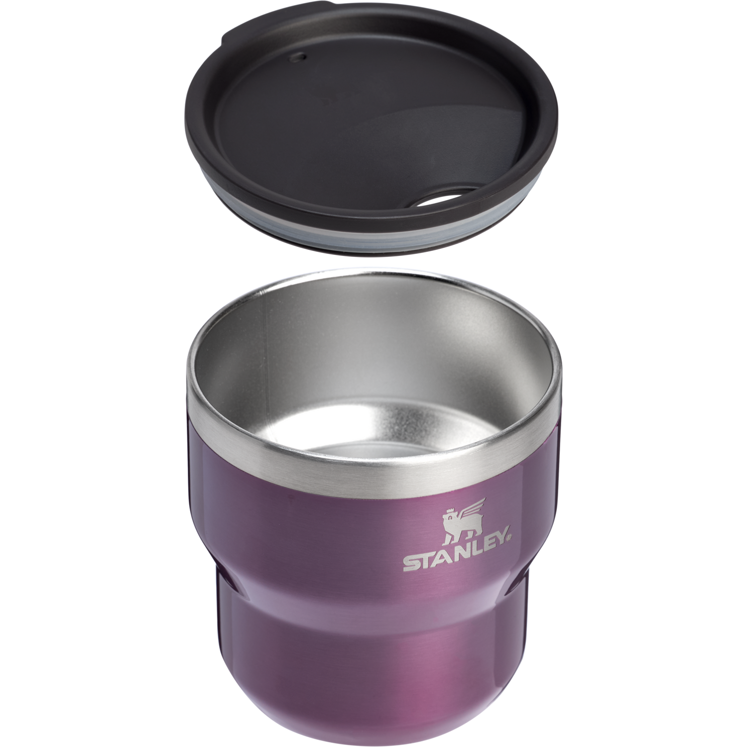 Stanley 1913 The Stay-Hot Stacking Cup 2-Piece Set 10 OZ in Wisteria Shine | View 3