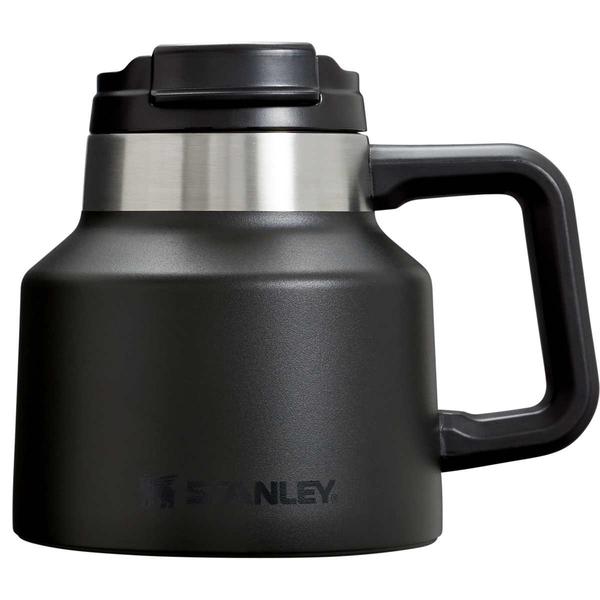Stanley 1913 Adventure Tough-To-Tip Admiral's Mug 20 OZ in Black 2.0