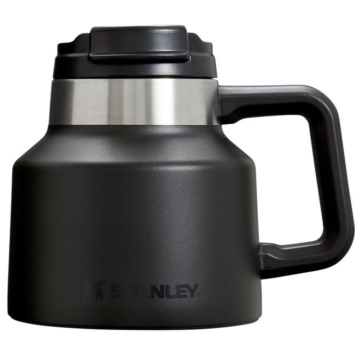Stanley 1913 Adventure Tough-To-Tip Admiral's Mug 20 OZ in Black 2.0