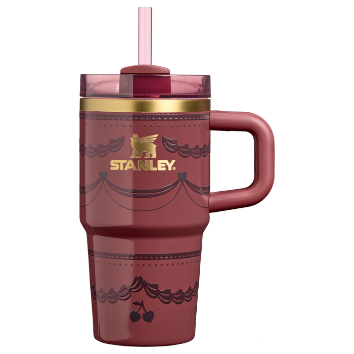Stanley 1913 The Valentine’s Day Quencher H2.0  FlowState™ Tumbler | 20 OZ 0.59 L in Red Velvet Cake