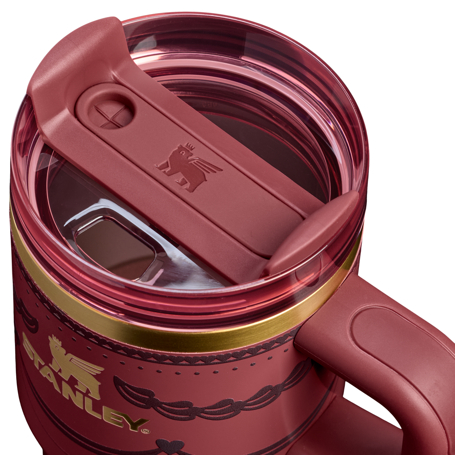 Stanley 1913 The Valentine’s Day Quencher H2.0  FlowState™ Tumbler | 20 OZ 0.59 L in Red Velvet Cake | View 2