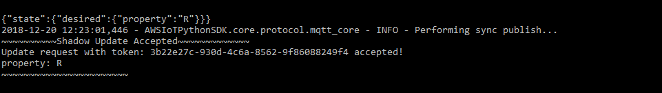 Bildschirm der Ausgabe im Zusammenhang mit GG_Switch.