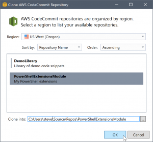 AWS CodeCommit 리포지토리 복제