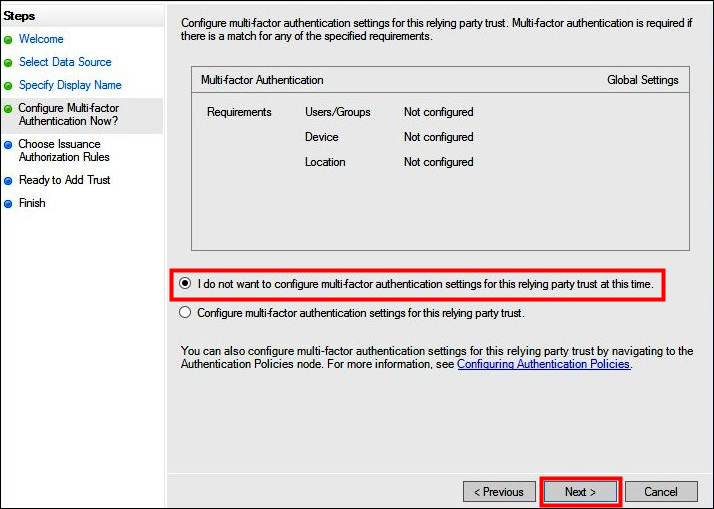 Como configurar a autenticação multifator.