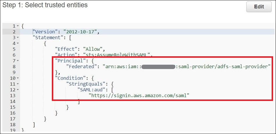 Entidades confiáveis JSON.