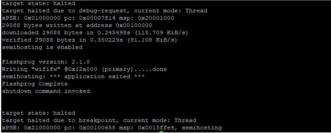 Atualizando o firmware Wi-Fi