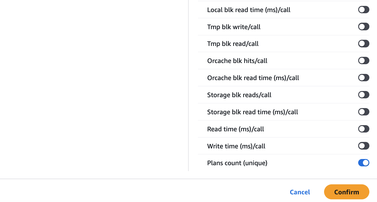 计划详细信息表设置