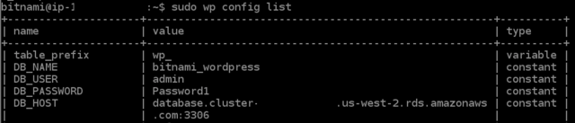 WordPress 配置文件。