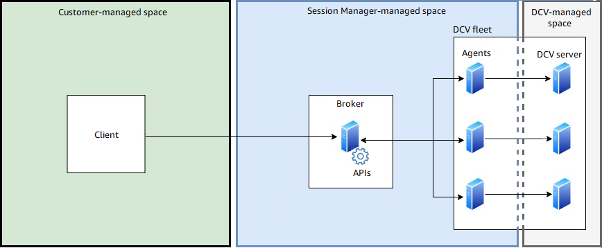 Amazon DCV Session Manager 元件