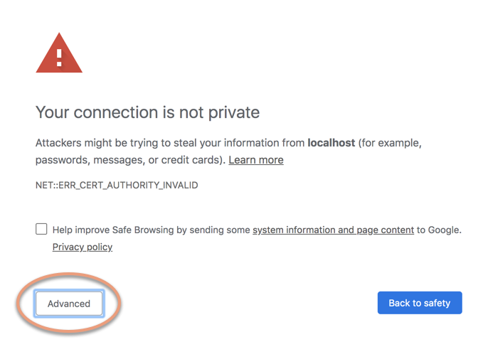 SSL 警告
