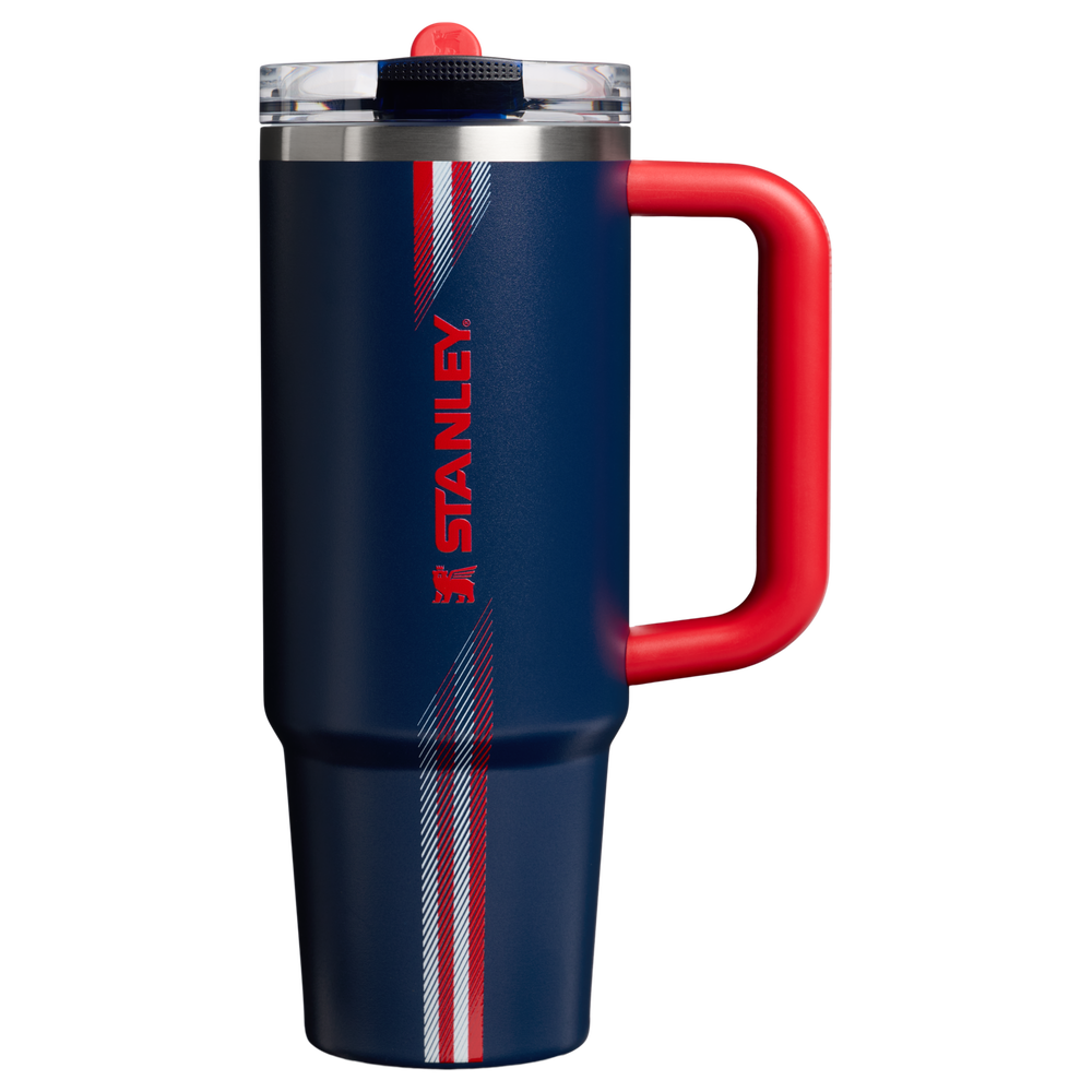 Stanley 1913 Country Collection クエンチャー プロツアー フリップストロー 真空断熱タンブラー 30 oz （約0.89L） in Team Navy Red | View 1