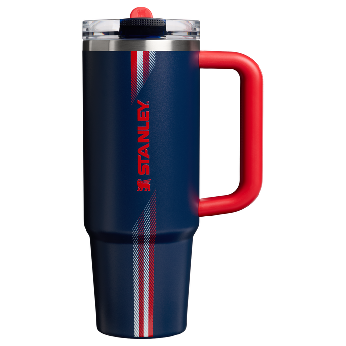 Stanley 1913 Country Collection クエンチャー プロツアー フリップストロー 真空断熱タンブラー 30 oz （約0.89L） in Team Navy Red