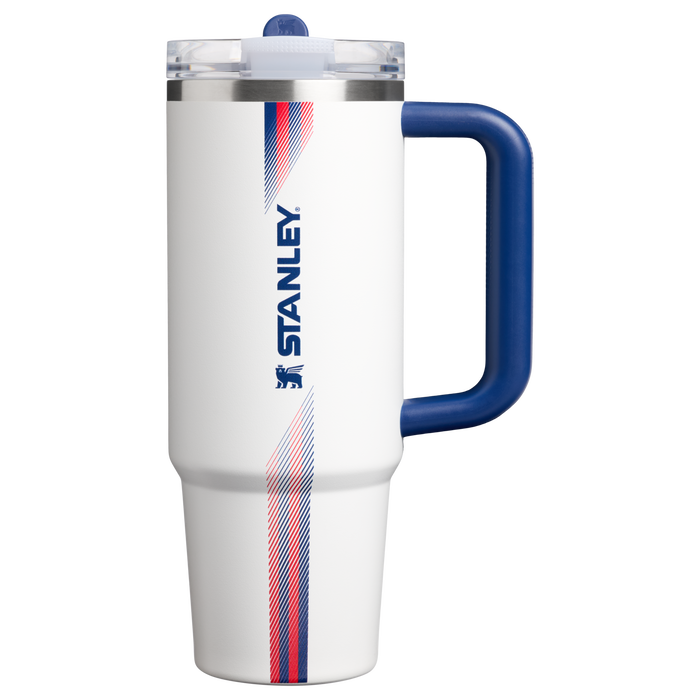 Stanley 1913 Country Collection クエンチャー プロツアー フリップストロー 真空断熱タンブラー 30 oz （約0.89L） in Team White Dark Blue