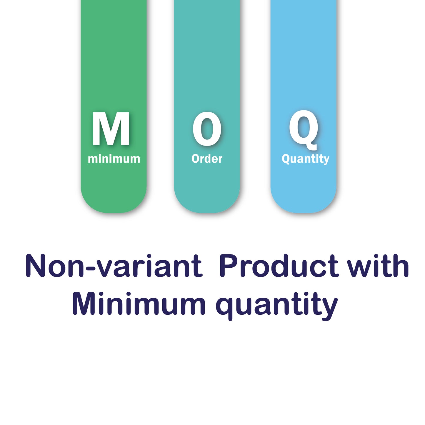 Non-Variant product with Minimum Quantity Restriction