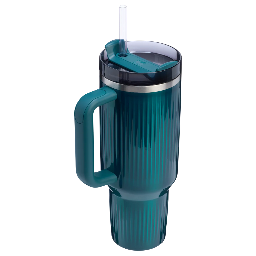 Quencher® H2.0 Fluted Tumbler Pipetli Termos Bardak | 1.18L
