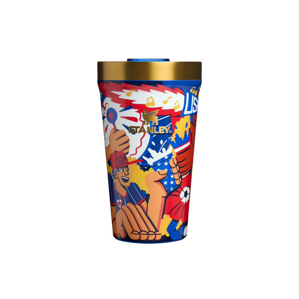 (限量)Stanley 冒險系列品脫杯 | 0.47L | 藝術家系列-美國