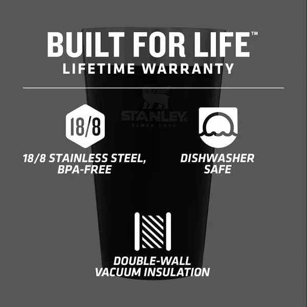 Stanley 1913 x Paris Saint-Germain 聯名系列 真空不銹鋼品脫杯 | 0.47L | PSG Nouveau