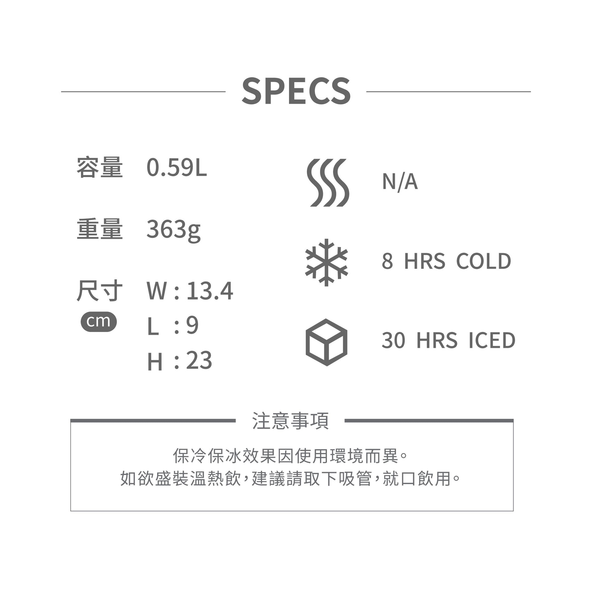 Quencher 吸管隨手杯2.0 | 0.59L | 蜜桃織紋