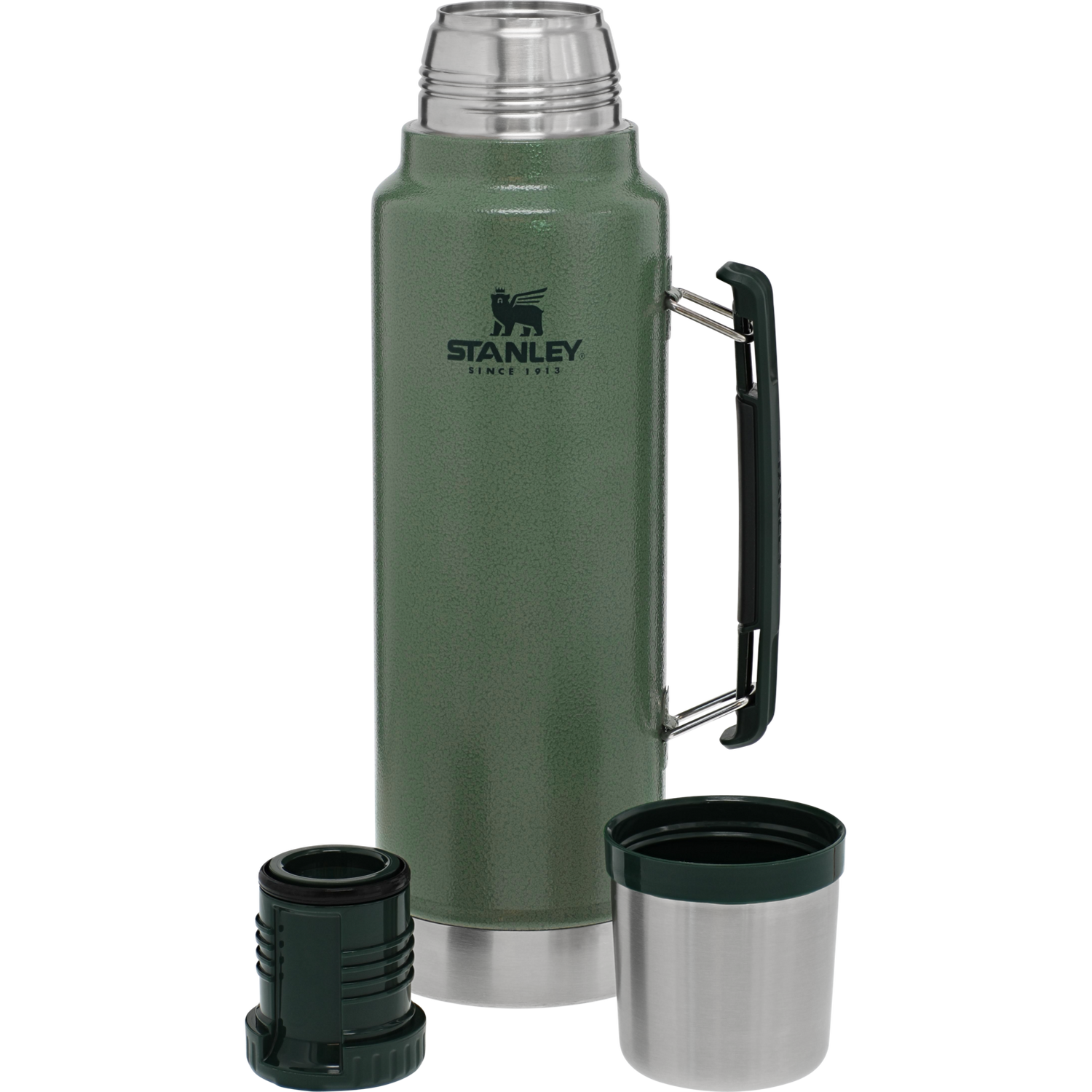Stanley 1913 Classic Legendary Bottle 1.5 QT in Hammertone Green | View 1
