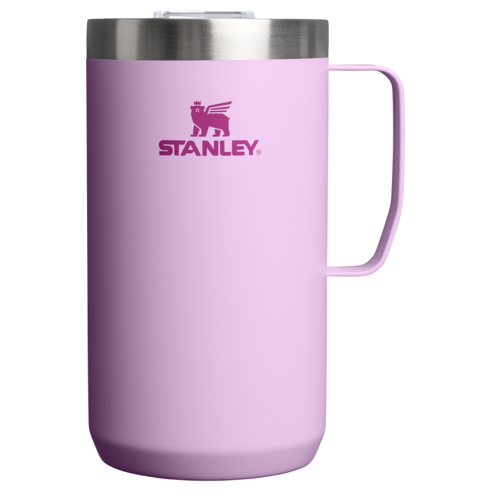 Stanley 1913 The Stay-Hot Camp Mug 24 OZ in Soft Orchid