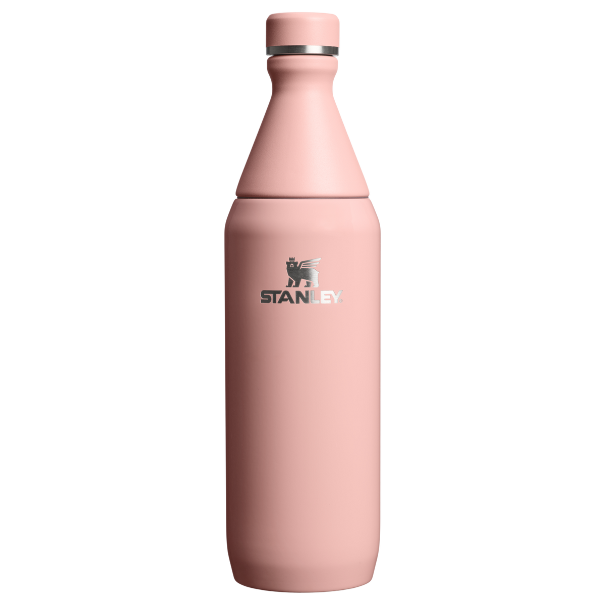 Stanley 1913 All Day Slim Bottle 20 OZ in Peach Rose Gloss
