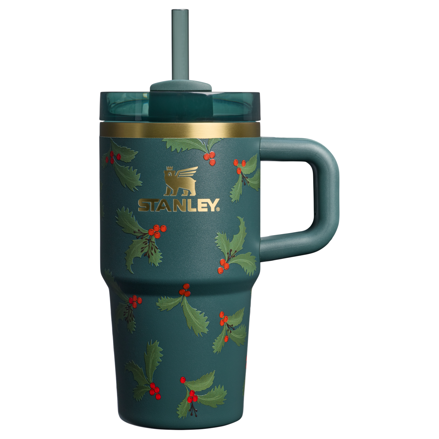 Stanley 1913 The Cheers & Cheer Quencher H2.O FlowState™ Tumbler 20 OZ in Holiday Botanical | View 1