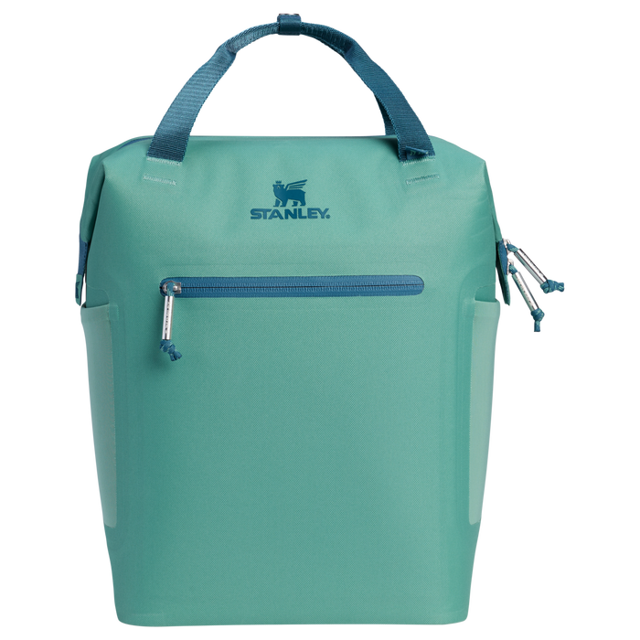 Stanley 1913 The All Day Madeleine Mini Cooler Backpack 20 Can 14 QT 13.2 L in Spring Green
