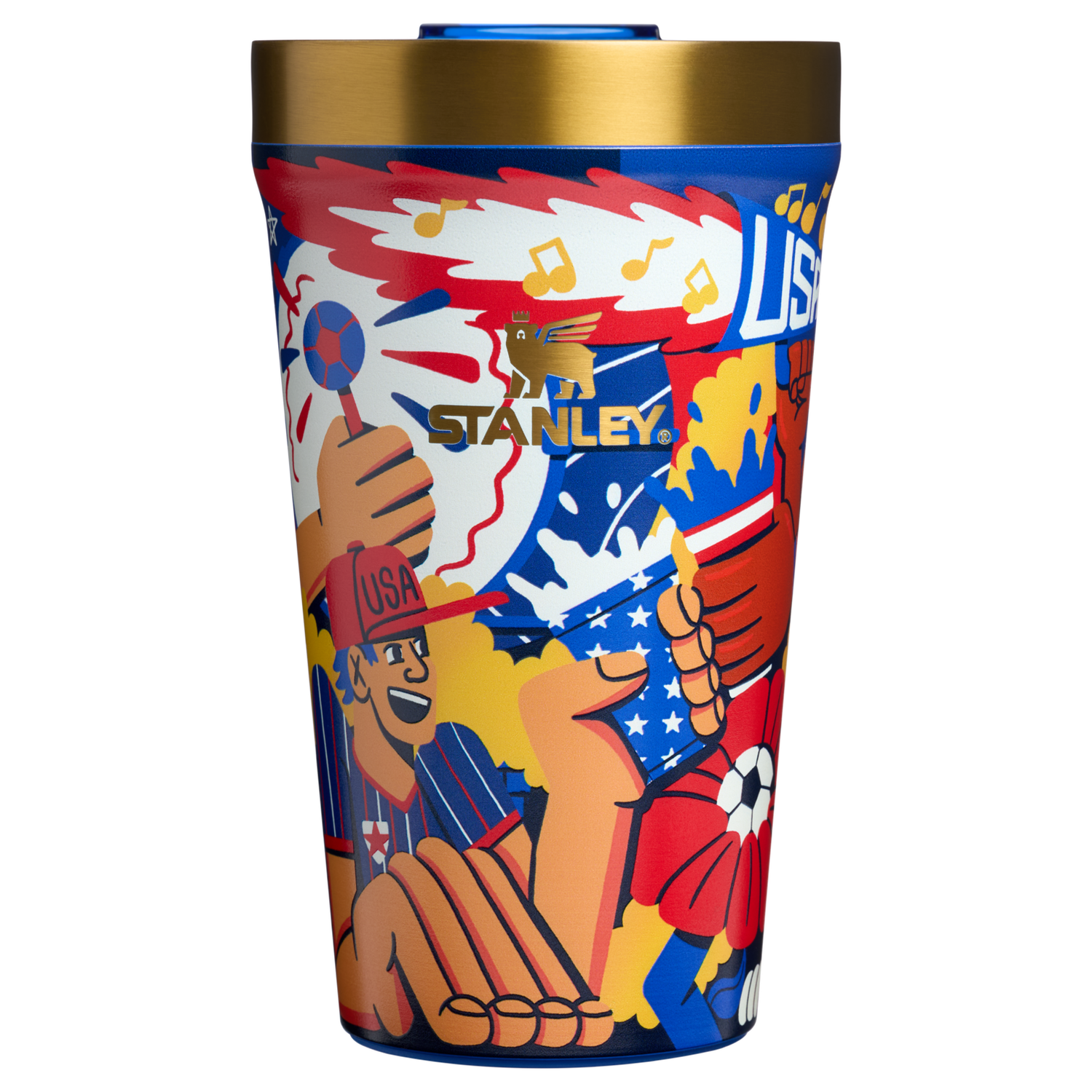 Stanley 1913 The Fútbol Artist Collection Everyday Tumbler 16 OZ in USA | View 1