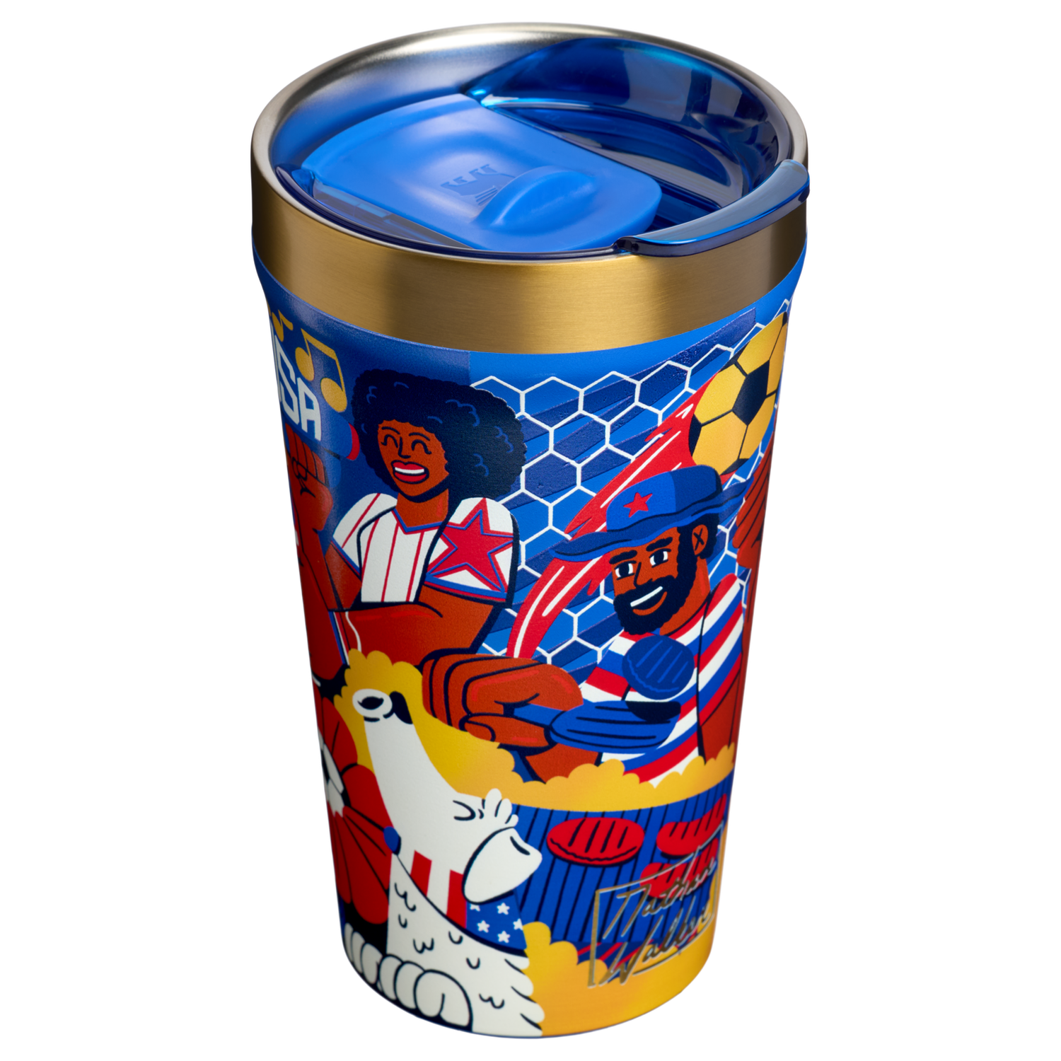 Stanley 1913 The Fútbol Artist Collection Everyday Tumbler 16 OZ in USA | View 4