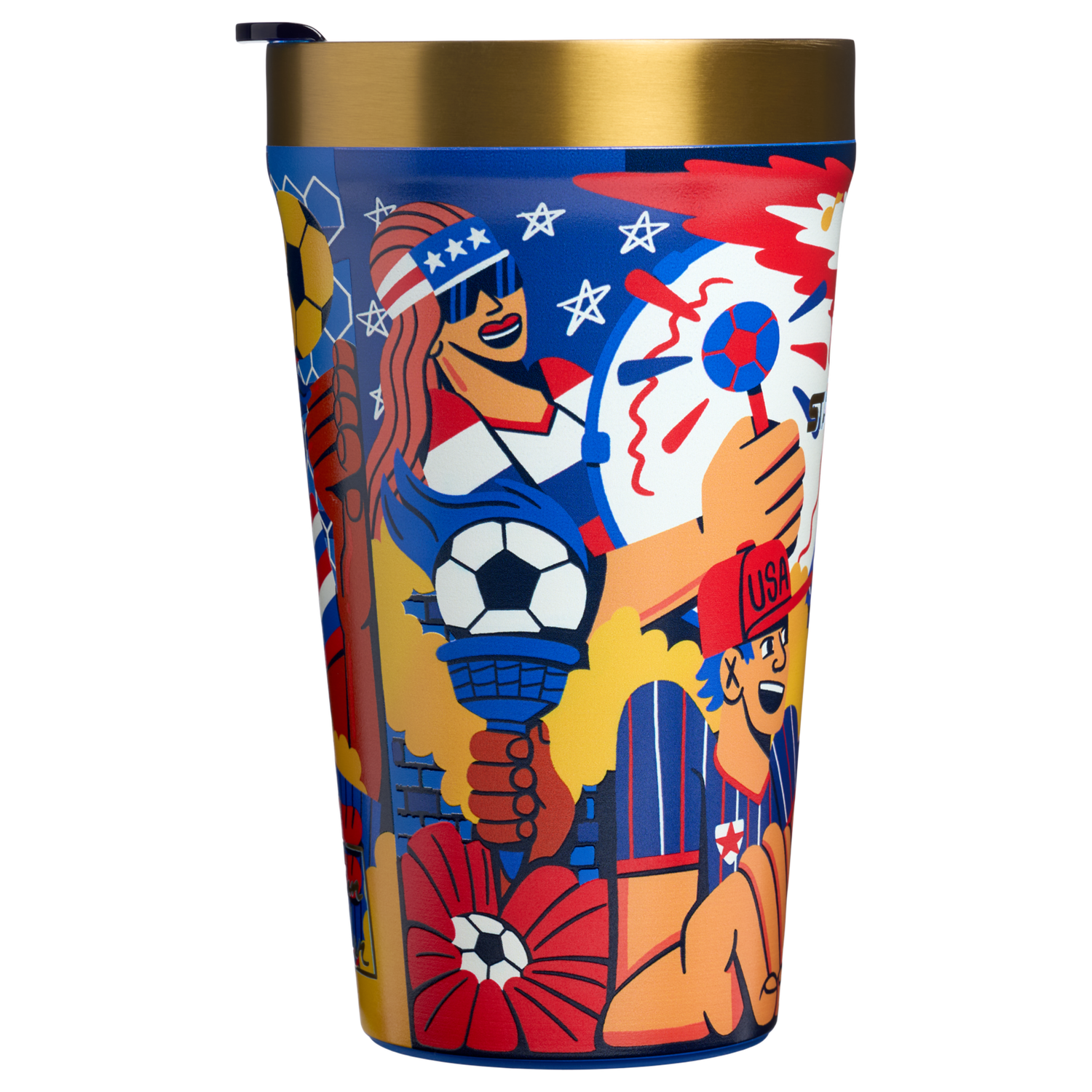 Stanley 1913 The Fútbol Artist Collection Everyday Tumbler 16 OZ in USA | View 1