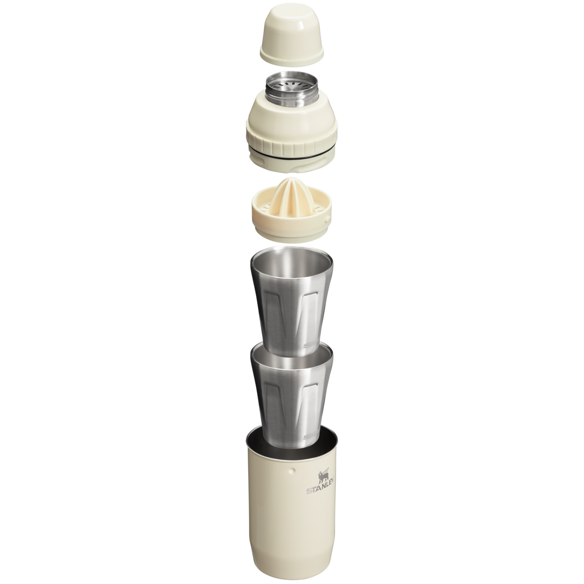 Stanley 1913 Adventure Happy Hour Cocktail Shaker Set in Cream Gloss