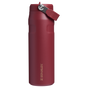 Swatch for Stanley 1913 The IceFlow™ Bottle with Flip Straw Lid 24 OZ in Gilded Pomegranate