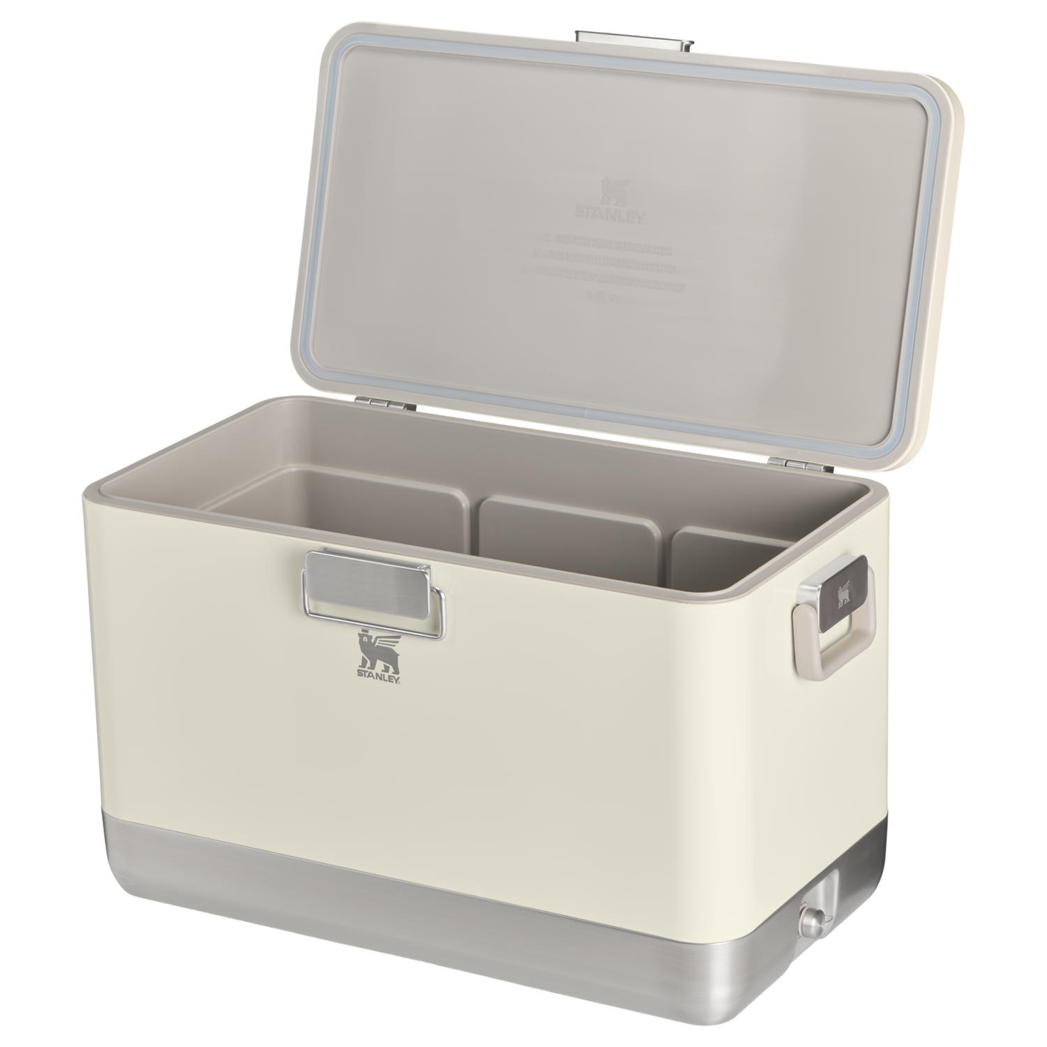Stanley 1913 The Stanley Lifted Spirits™ Steel Cooler 84 QT in Cream Gloss | View 3