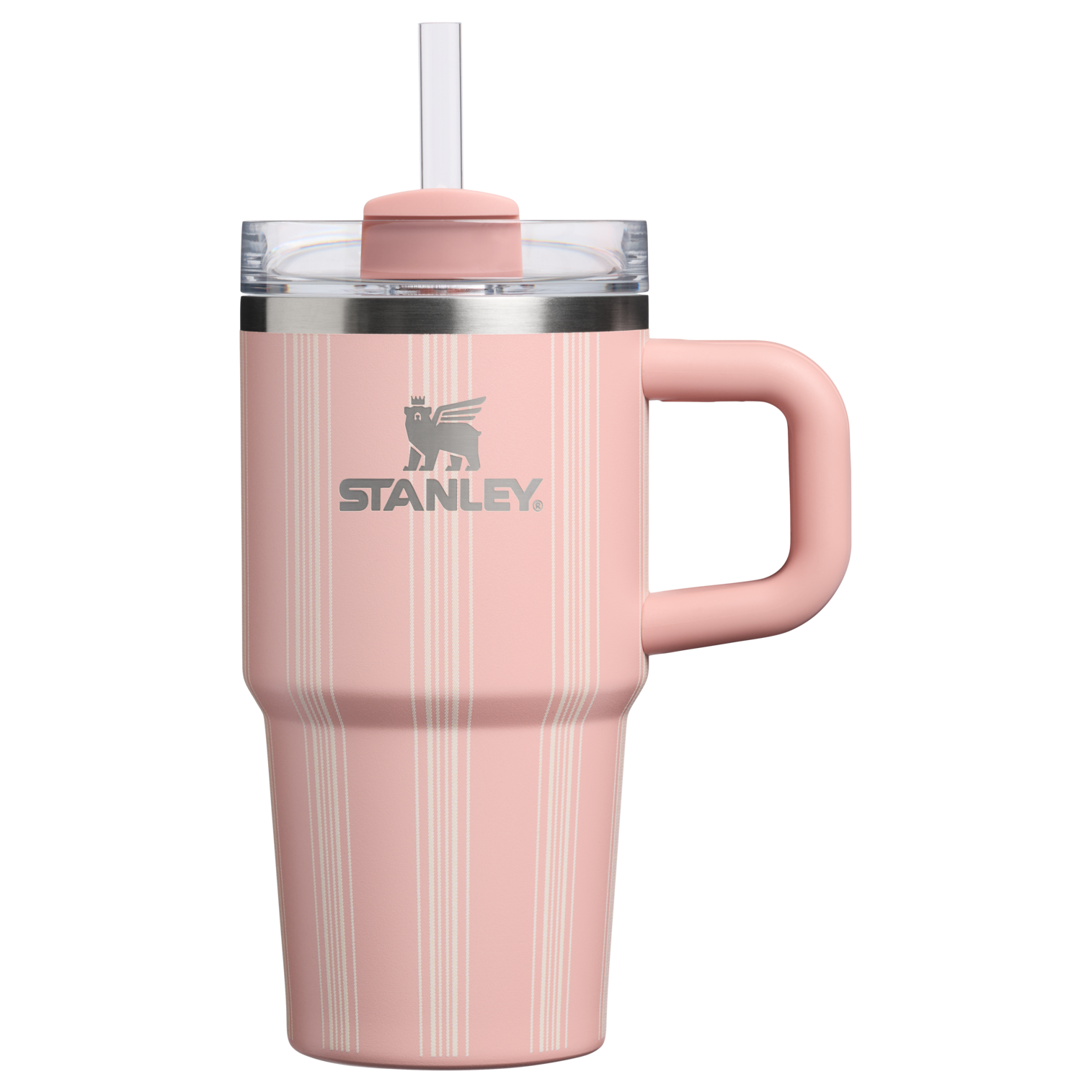 Stanley 1913 The Quencher H2.0 Flowstate™ Tumbler 20 OZ in Peach Rose Picnic Stripe
